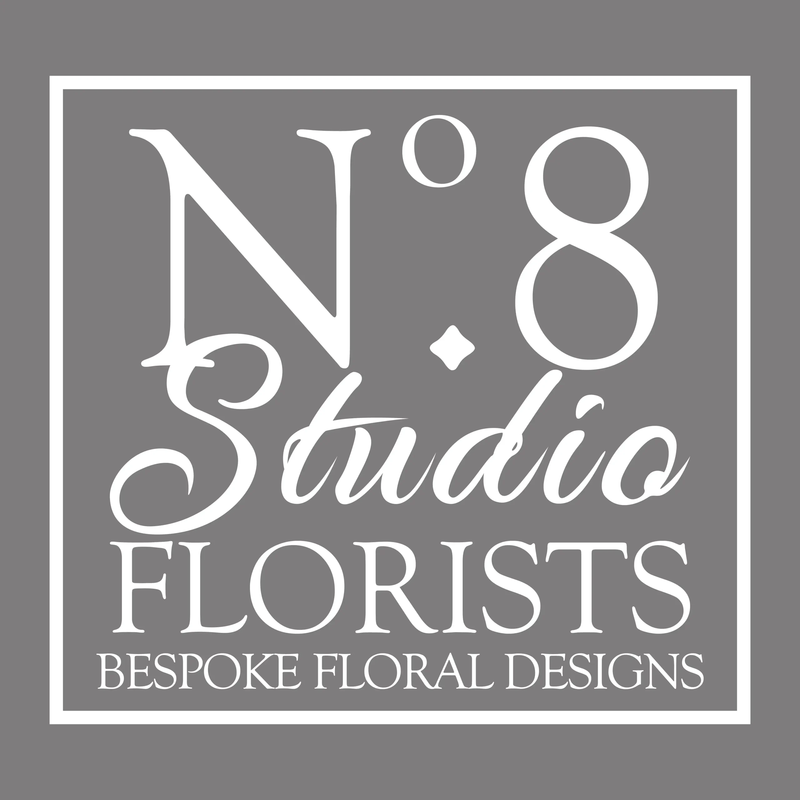 No8 Studio Florist Logo